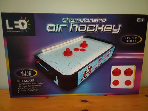 Mini tabletop air hockey - air,