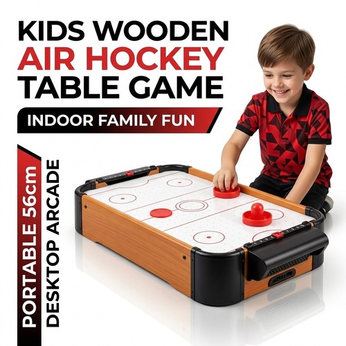 Wooden air hockey - hockey, game
