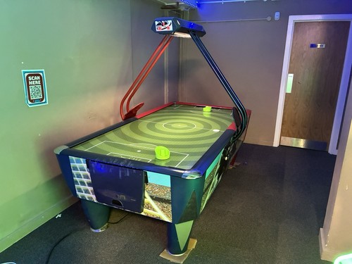 Sam air hockey soccer table - hockey,