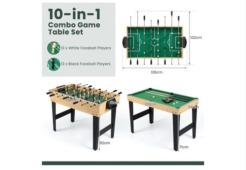 Costway multi game table - game, 10