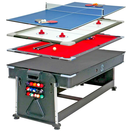 Multi games table play - 4-in-1,