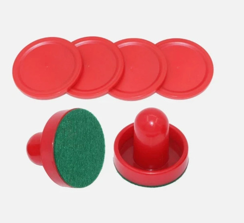 2pcs air hockey pushers - 2pcs, and