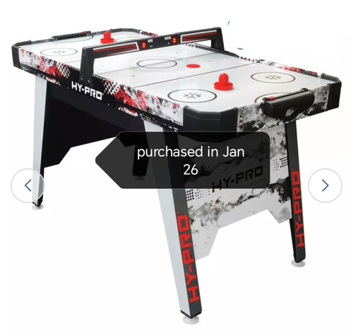 Pro air hockey table game - hockey,