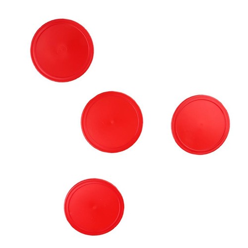 Pieces set red pucks - red,