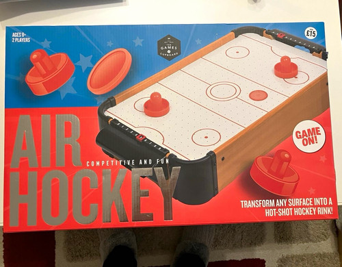 Tabletop air hockey game - tabletop, set