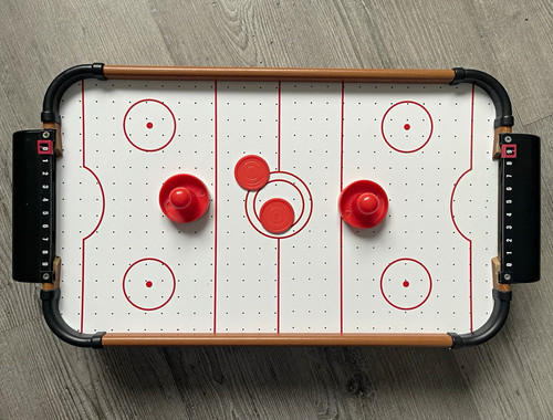 Tabletop air hockey game - air,