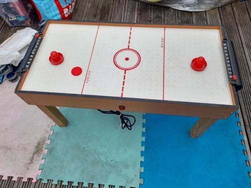 Kids electric air hockey table - kids,